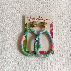 Lilly Pulitzer Earrings in Bohemian Queen NWT
